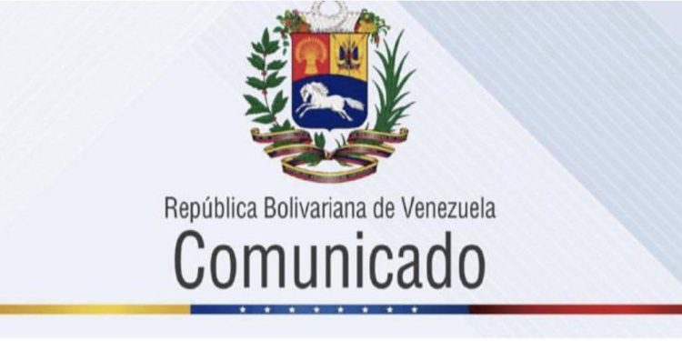 Comunicado: República Bolivariana de Venezuela rechaza agresión de EE.UU. y llama a la rectificación 1 Comunicado: República Bolivariana de Venezuela rechaza agresión de EE.UU. y llama a la rectificación