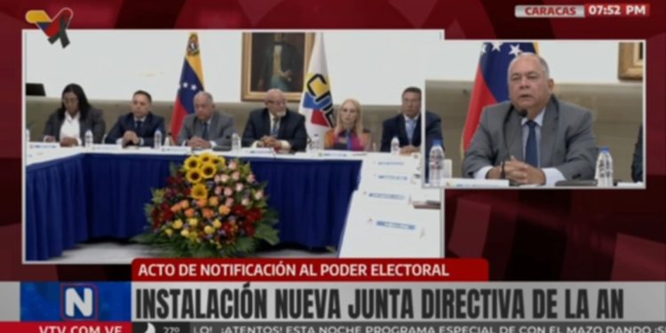 CNE recibe notificación oficial de la nueva Junta Directiva de la Asamblea Nacional y manifiesta solidaridad con el presidente Maduro y la Primera Dama 1 Screenshot 2026 01 07 20 43 07 002 org.telegram.messenger edit