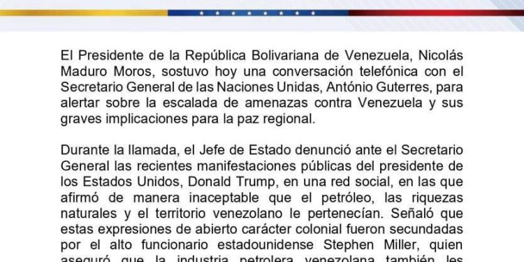 COMUNICADO