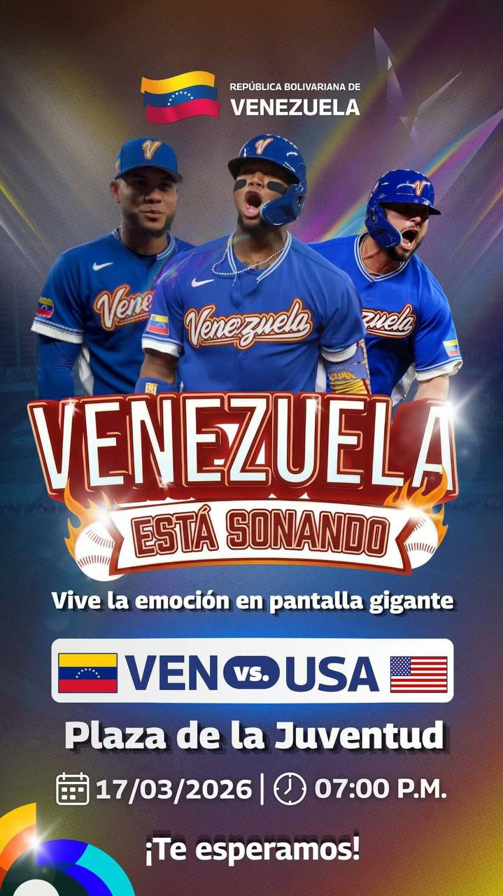 Venezuela está sonando: Plaza de la Juventud y Alfredo Sadel vibrarán con la Gran Final del Clásico Mundial de Béisbol 2 5030661375692311524