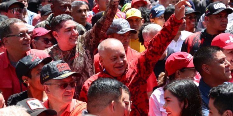 Cabello lidera movilización popular para exigir el levantamiento definitivo de las sanciones contra Venezuela 1 Cabello lidera movilización popular para exigir el levantamiento definitivo de las sanciones contra Venezuela