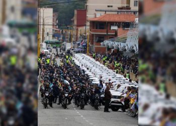 Mérida recibe 60 patrullas y más de 480 motorizados para fortalecer la seguridad en los 240 Cuadrantes de Paz