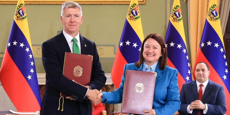 Delcy Rodríguez: "El regreso de British Petroleum a Venezuela marca una nueva era de cooperación energética con beneficio compartido" 1 Delcy Rodríguez: «El regreso de British Petroleum a Venezuela marca una nueva era de cooperación energética con beneficio compartido»