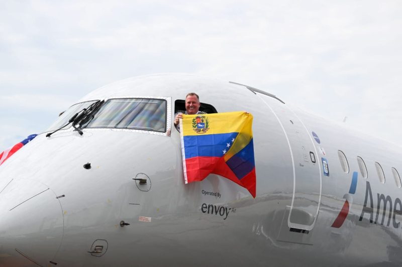 Despega de Miami el primer vuelo directo entre EE. UU. y Venezuela 2 33jpg 198242