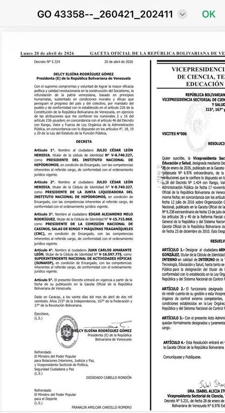 Gaceta