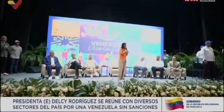 Presidenta (E) Delcy Rodríguez: "La Peregrinación por una Venezuela Sin Sanciones es de todos los que amamos a la Patria" 1 IMG 20260419 185951 263