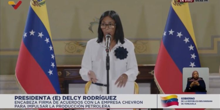 Venezuela y Chevron firman acuerdo de intercambio de activos para impulsar la producción petrolera 1 Venezuela y Chevron firman acuerdo de intercambio de activos para impulsar la producción petrolera