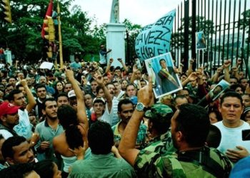 «Canciller Yván Gil: ‘La fuerza popular restauró la democracia tras el secuestro de Chávez hace 24 años'»