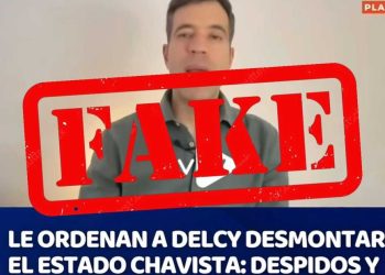Gobierno Bolivariano desmiente información falsa sobre supuesta orden de Estados Unidos a la presidenta (E) Delcy Rodríguez