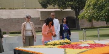 Presidenta (E) Delcy Rodríguez rinde emotivo tributo a Mahatma Gandhi y consolida alianzas estratégicas con India